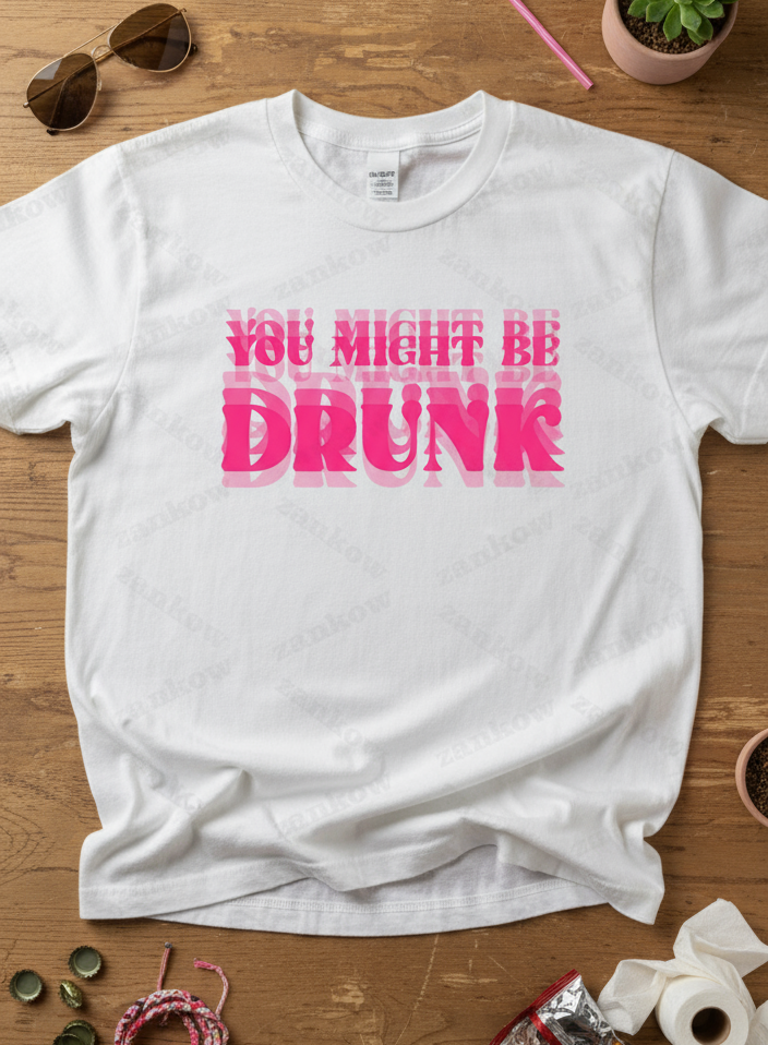 You Might Be Drunk T-SHIRT/CREW NECK SWEATSHIRT