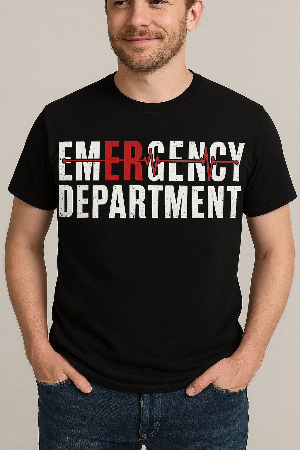 Emergency Department Grunge T-shirt
