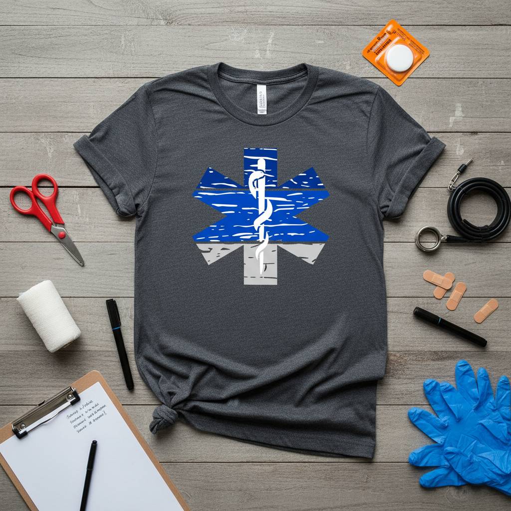 Distressed Star of Life