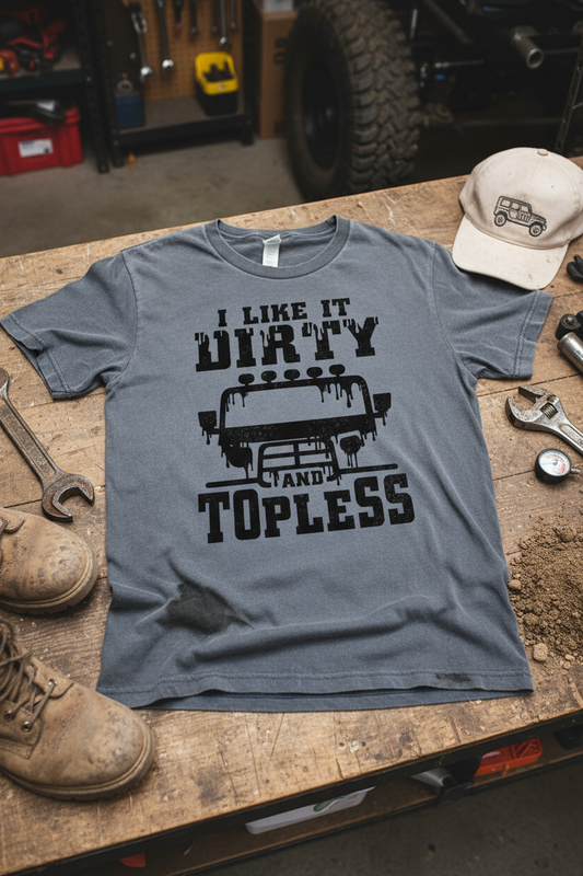 Jeep-Dirty & Topless